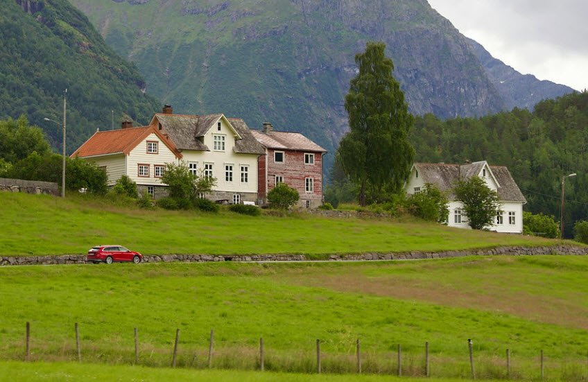 Staur Farm, Stange Municipality, Norway, Norway